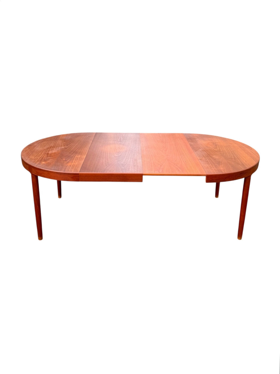 Scandinavian table in teak, design by Harry Ostergaard.