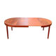 Scandinavian table in teak, design by Harry Ostergaard.