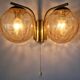 Midcentury Brass Wall Lamp, Germany, 1970s