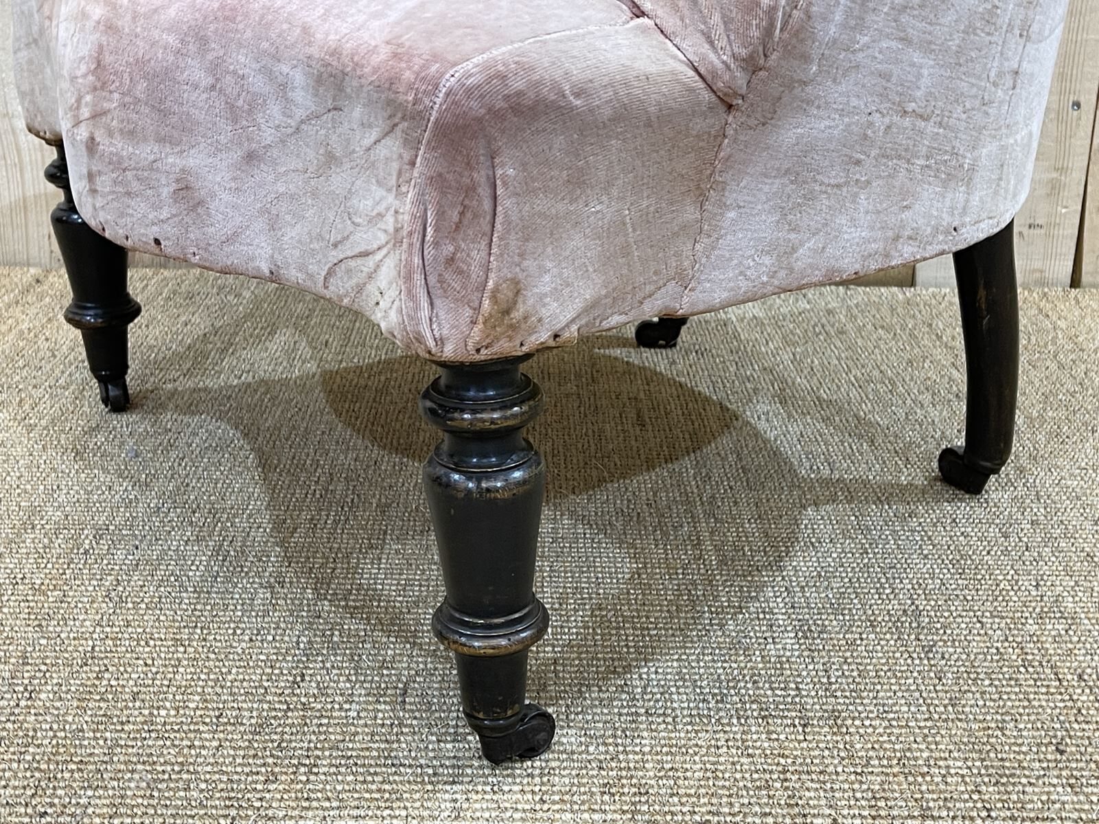 Toad armchair Napoleon III late nineteenth