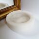 White marble ashtray