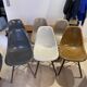 Lot of 6 Eames chairs from the 60s (4 colours) genuine fibreglass + new legs.