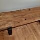 Meuble bas style industriel en chêne
