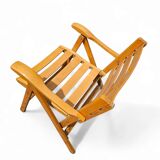 4 x folding chairs by Ico & Luisa Parisi for Reguitti, Italy, 1970s