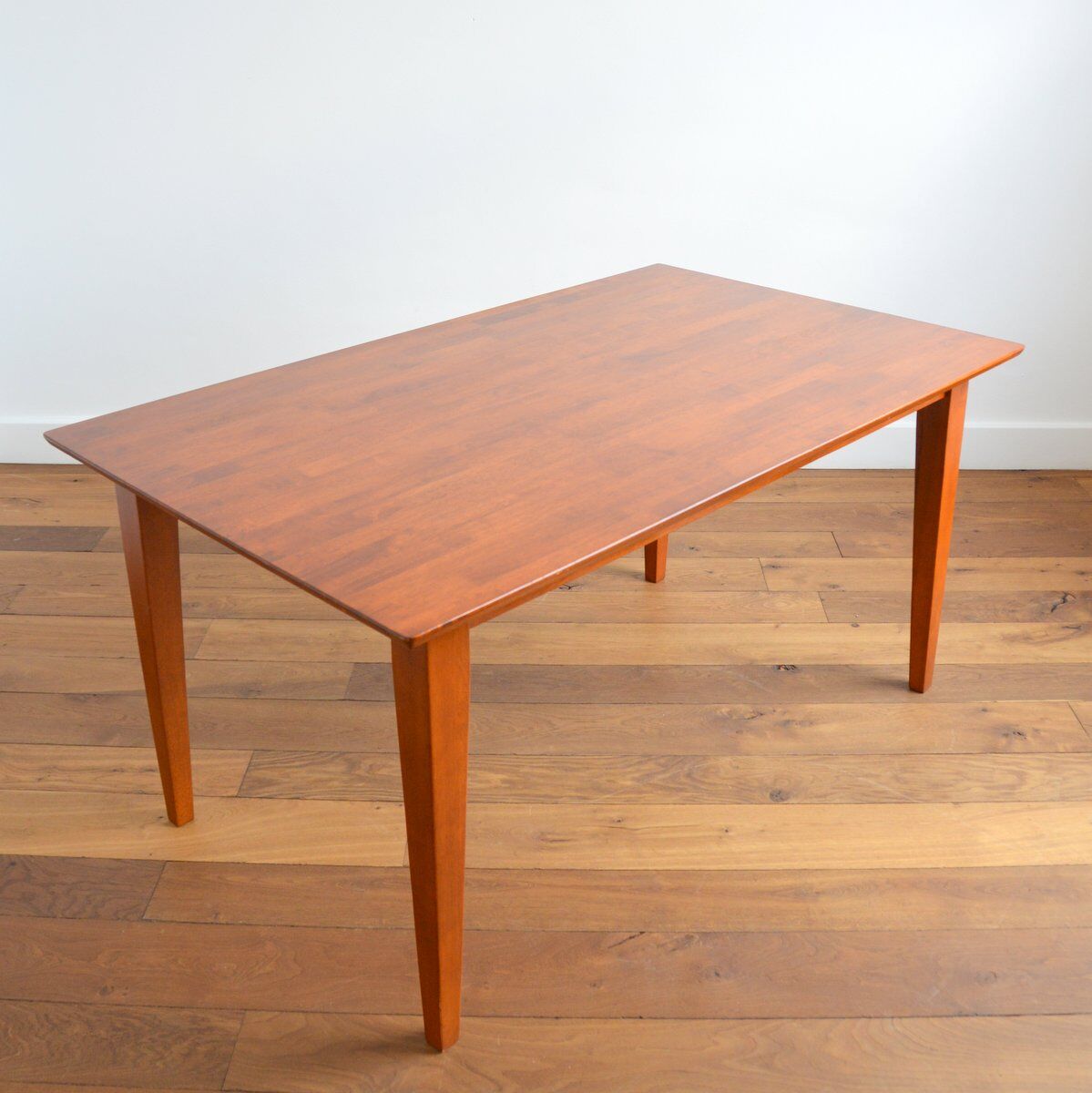 Scandinavian dining table vintage teak