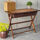 Bureau coiffeuse sur tréteau