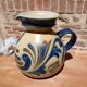 Large jug in handmade pottery
