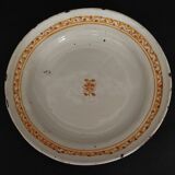 Moustiers earthenware plate, early 19th century