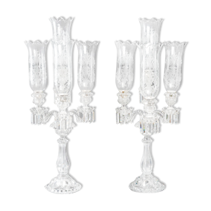 paire de Candélabres, Maison Baccarat