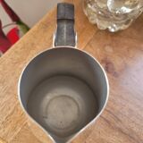 Vintage stainless steel milk jug