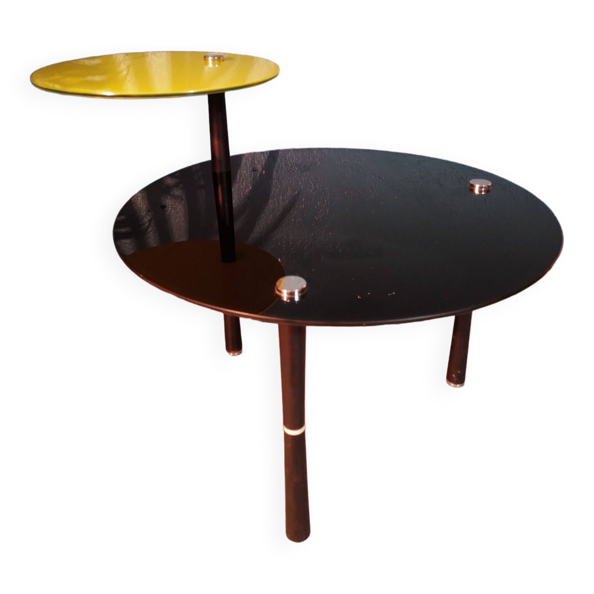 Double tray coffee table 1990s
