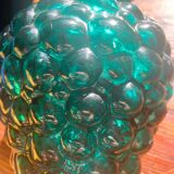 Glass grape cluster ewer/pitcher