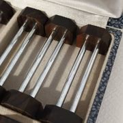 Coffret de 12 porte-couteaux Art déco