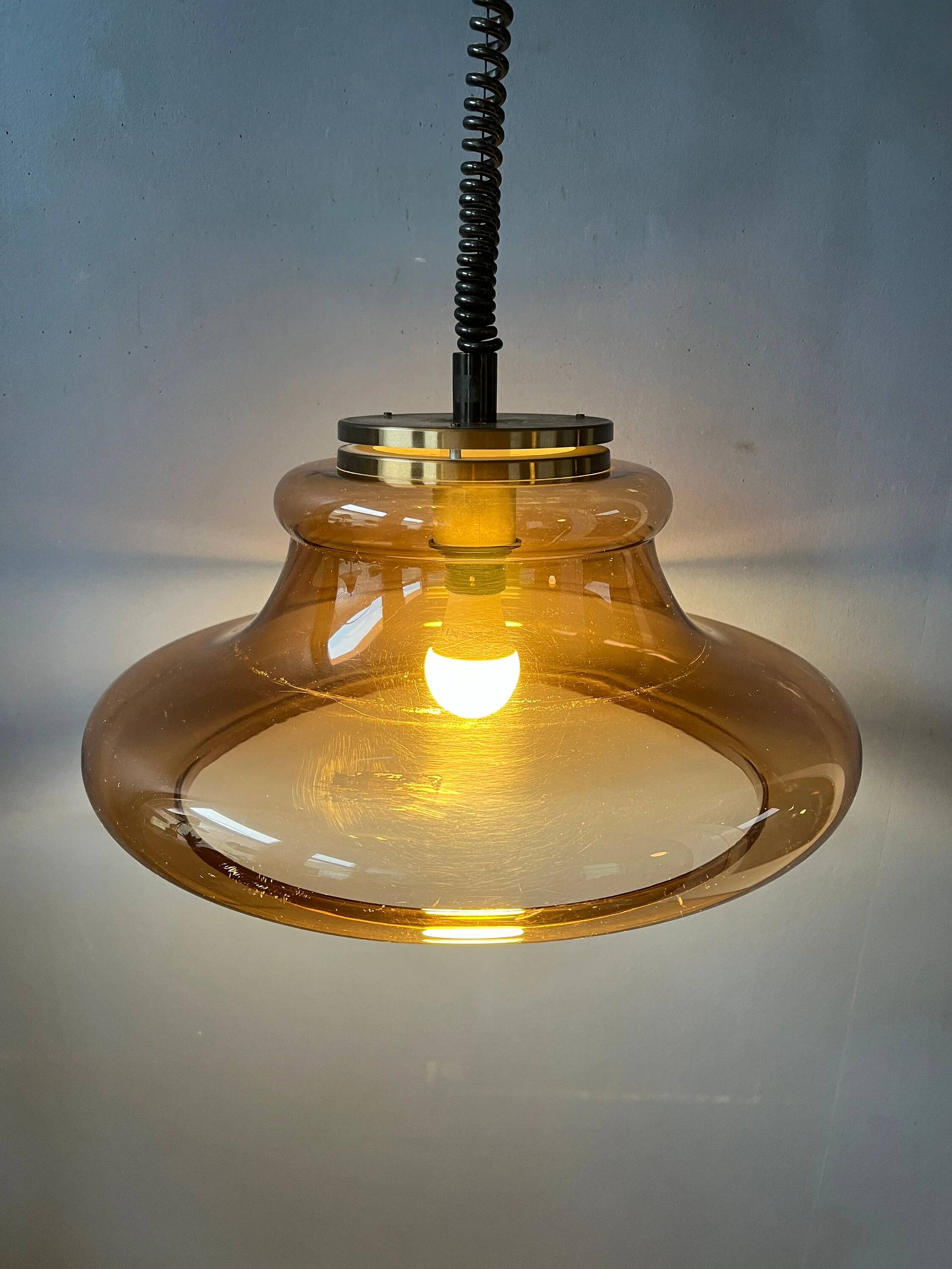 Suspension Space Age by Herda / vintage mid-century ceiling lamp