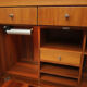 1970s secretary in walnut, Domicil Furnitures Denmark