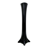 Vase soliflore en verre noir