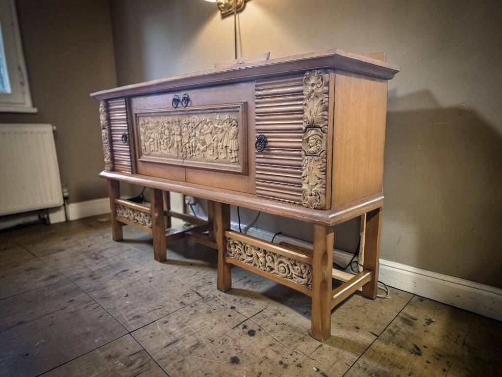Buffet art déco vintage / commode 'Jacques Klein'