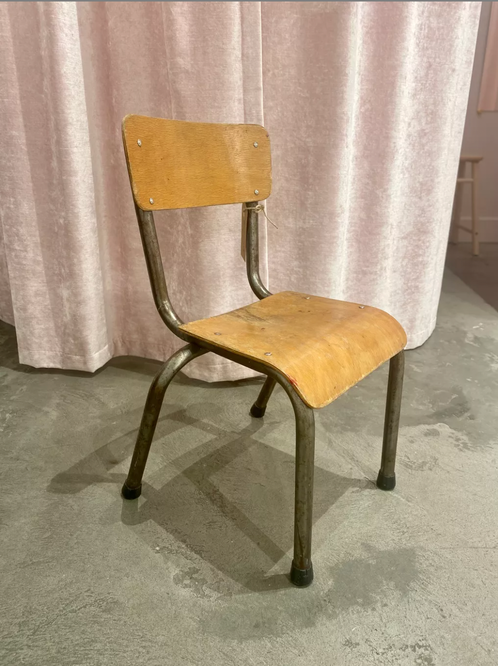 Vintage school chair for children