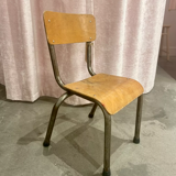 Vintage school chair for children