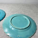 Sarreguemines majolica plates