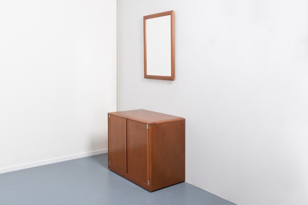 Gigi Radice chest of drawers with mirror, 1980s Italy