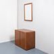 Gigi Radice chest of drawers with mirror, 1980s Italy