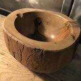 Empty cup wooden pocket