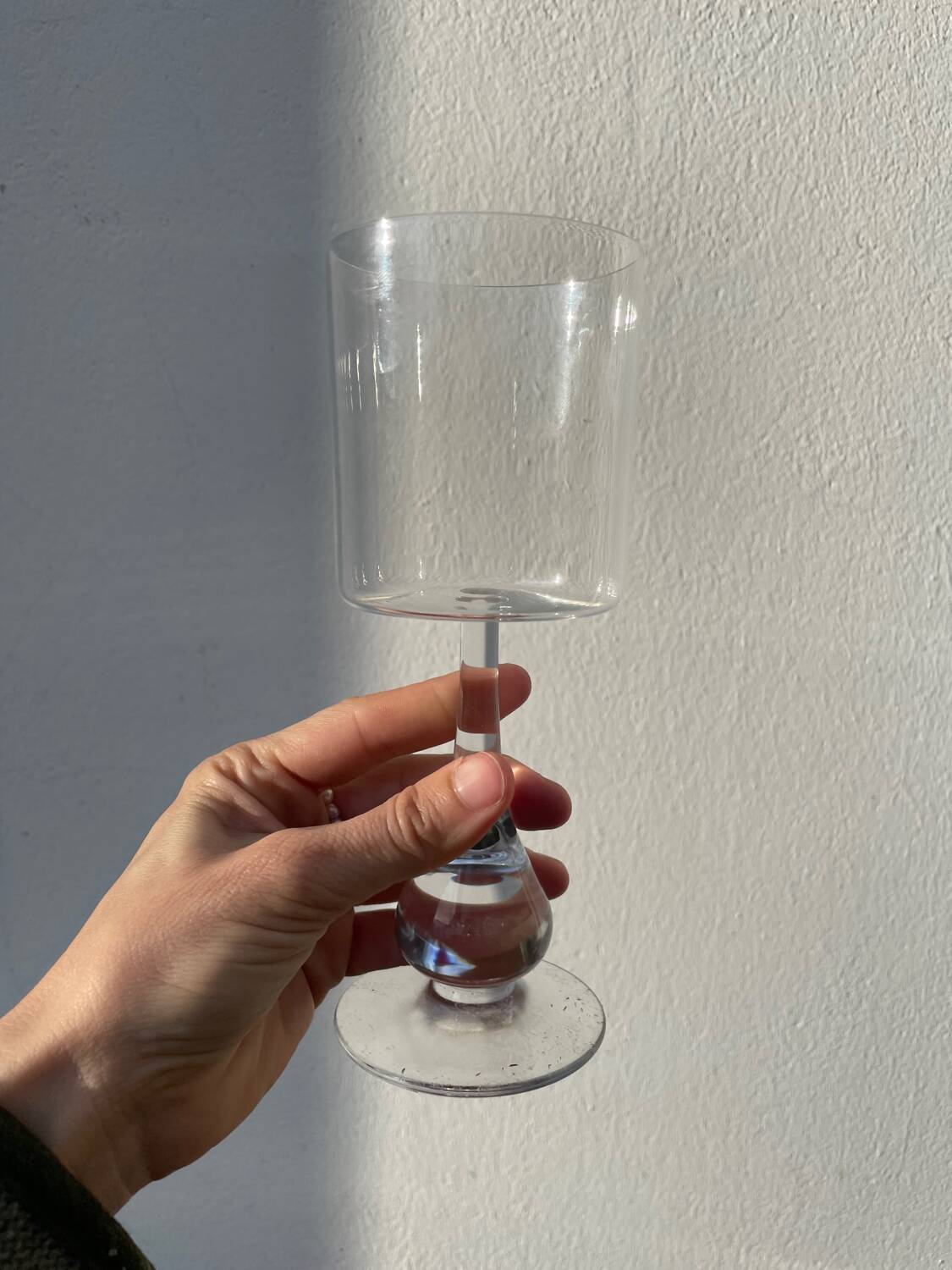 Verres à pied en cristal Baccarat