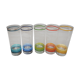Lot de 5 verres à orangeade année 70