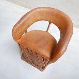 Set of Mid-Century Art Populaire Dining Chair and Table Set