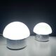 Pair of vintage bedside lamps