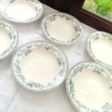 6 soup plates Terre de fer Guadeloupe
