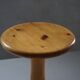 Set of 4 stools / bases in pine by Rainer Daumiller, Danish, mid-20th century, 1970.
