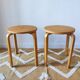 Paire de tabourets IKEA Frosta, 1990