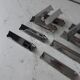 Set of 12 steel knife holders 50s
