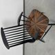 Mid-century Scandinavian design office chair attributed to Ilmari Tapiovaara.