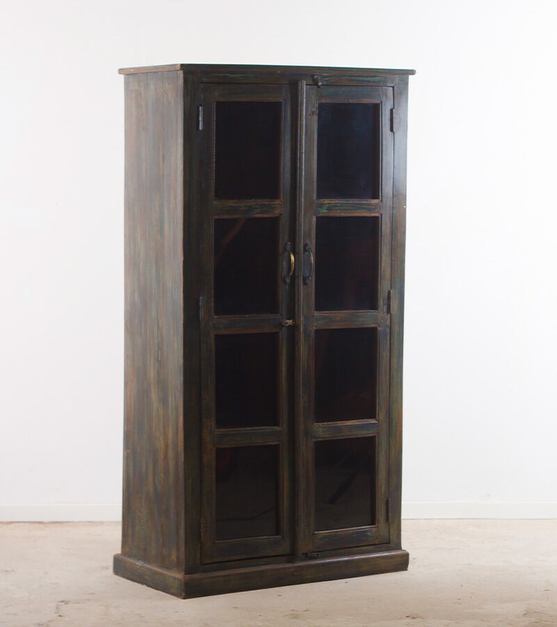 Vintage wooden wardrobe