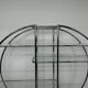 Mid-century design tubular steel shelf
