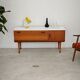 Ancienne meuble coiffeuse style scandinave 1960