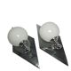 Art Deco sconces, Poland, 1960s, set of 2
