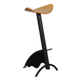 Platform bar stool by Maurizio Peregalli for Zeus, 1980