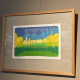 Tableau Arbre Jaune Pierre Wittmann