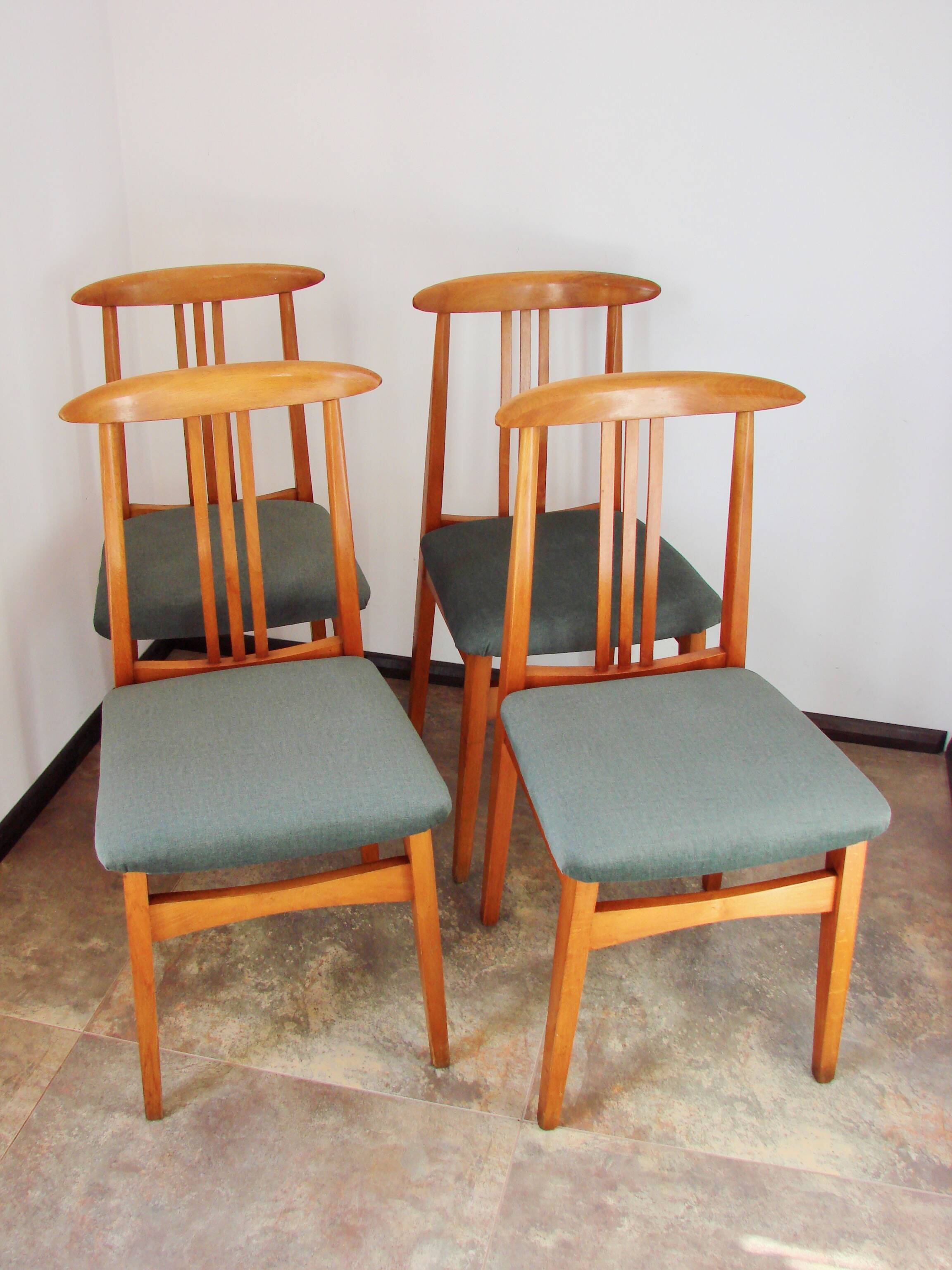 Set of 4 chairs, M. Zielinski, 200/100 B
