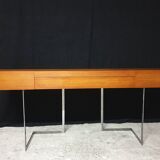 Roche Bobois mid-century design teak dressing table