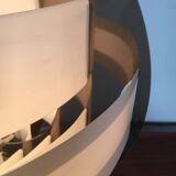 Mid-century Danish plastic table lamp by Flemming Brylle & Preben Jacobsen