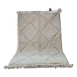 Handmade wool Berber rug 250x150 cm
