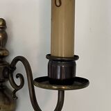 applique mural en laiton