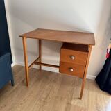 Vintage student desk from the 50s