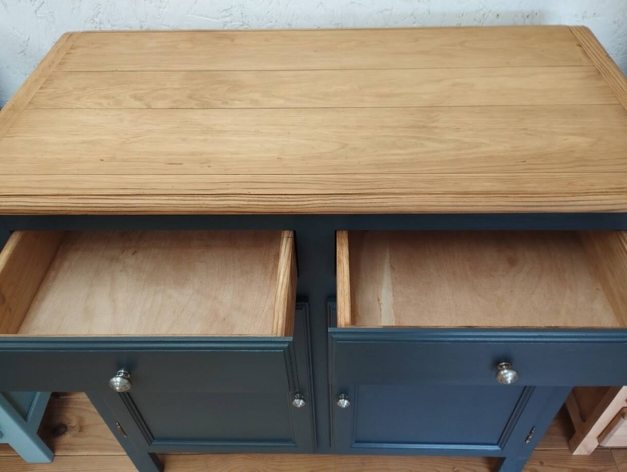 Anthracite gray sideboard