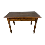 Table de ferme ancienne en noyer